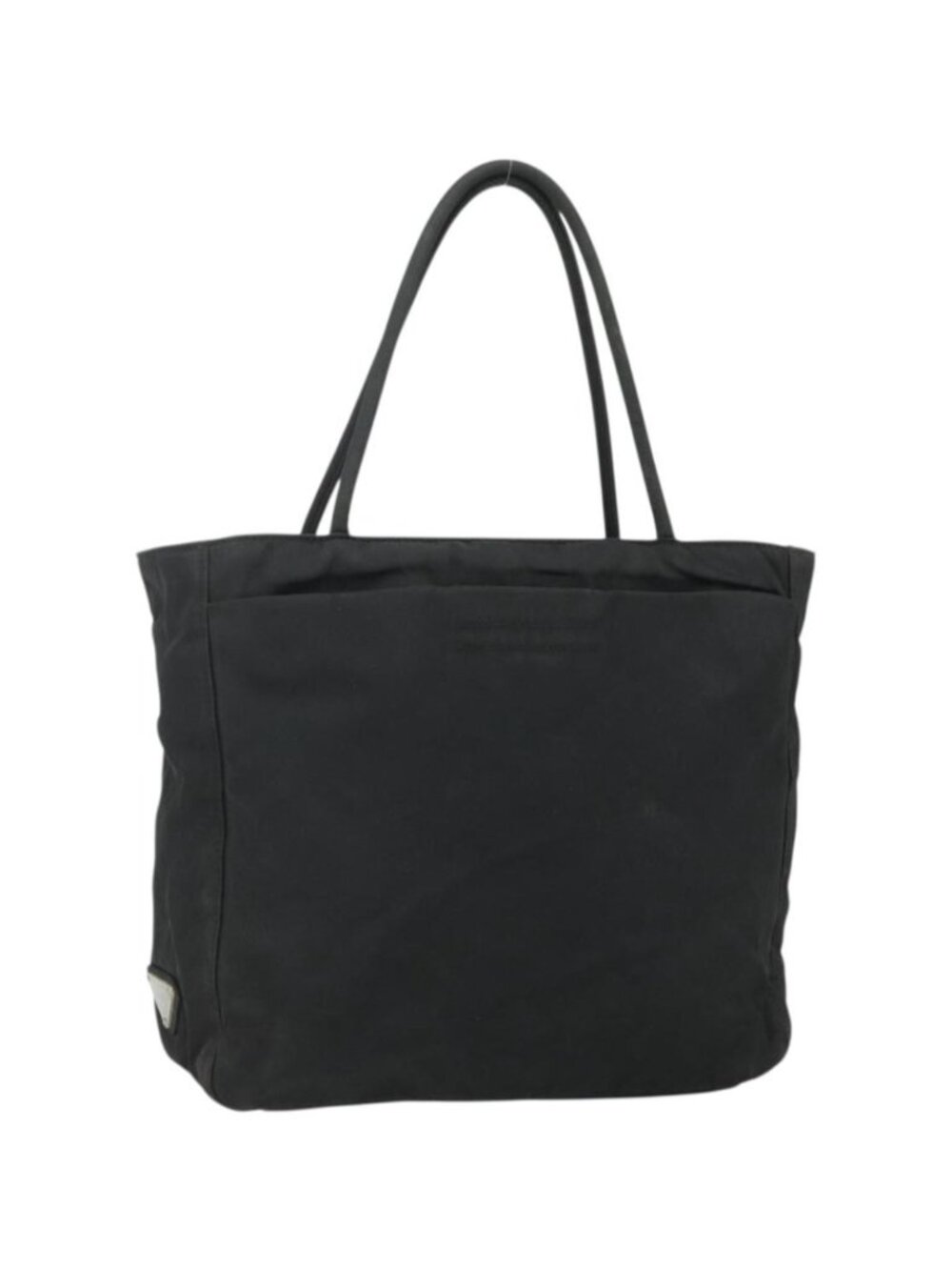 PRADA Tote Bag Nylon Black